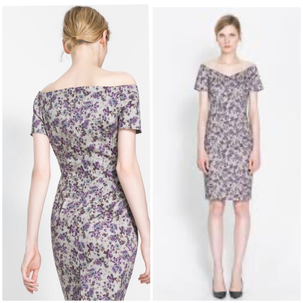 NWT Zara Floral Dress